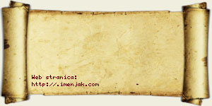 Olja Kaloper vizit kartica